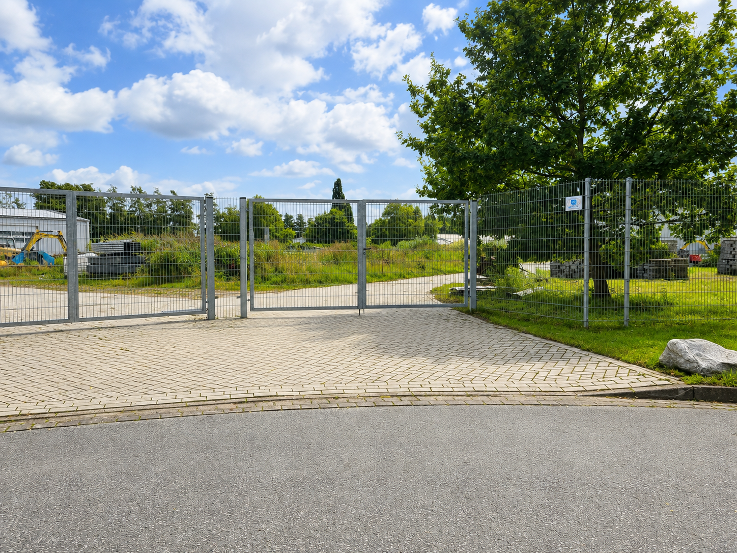 Zufahrt XL-Garage Otterndorf